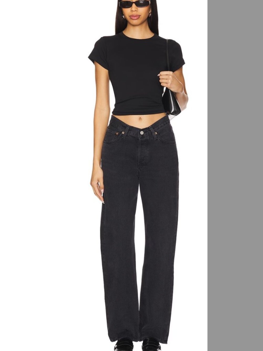 AGOLDE V-waist jeans waist 31, 100% cotton